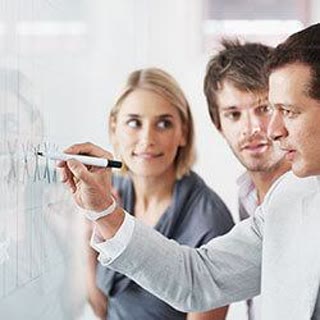 Solution — realistic options that move the business forward